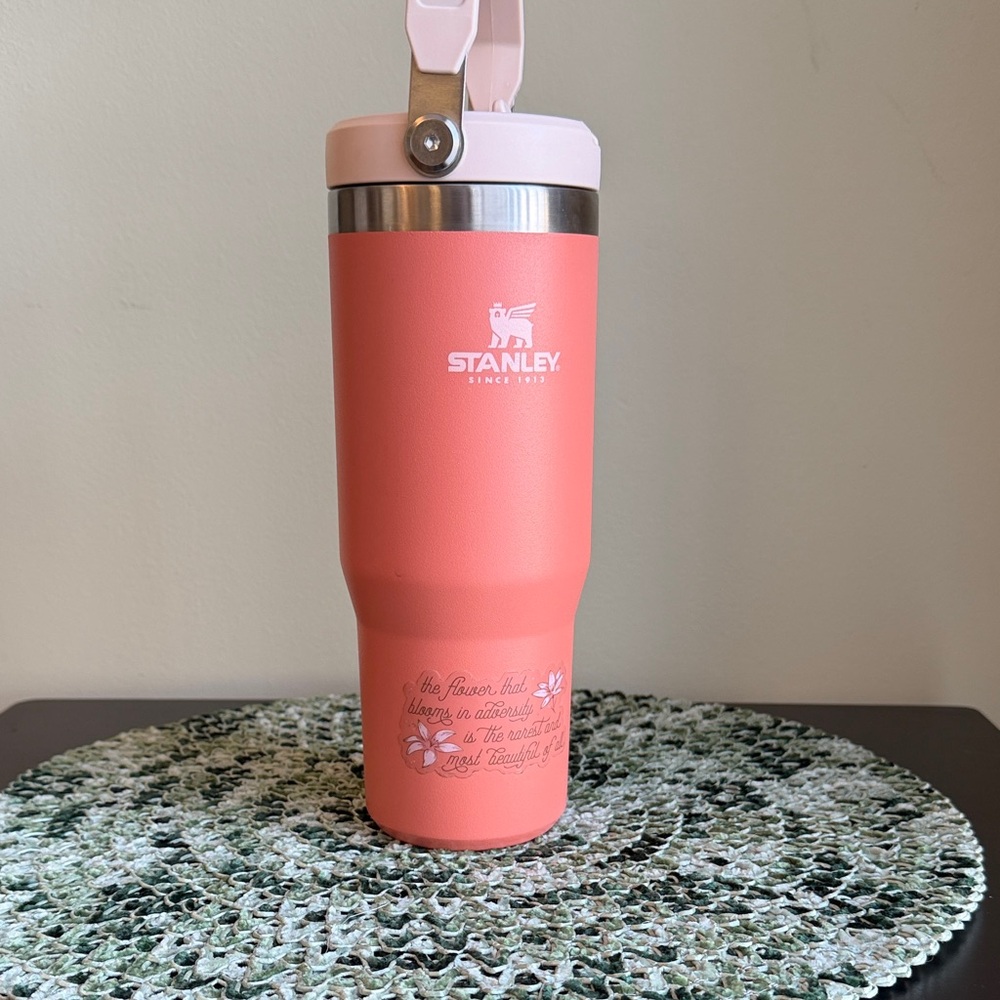 Stanley Coral Travel cup with Handle 30oz